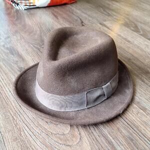 Country Gentleman Lite Felt 100% Wool Brown Hat